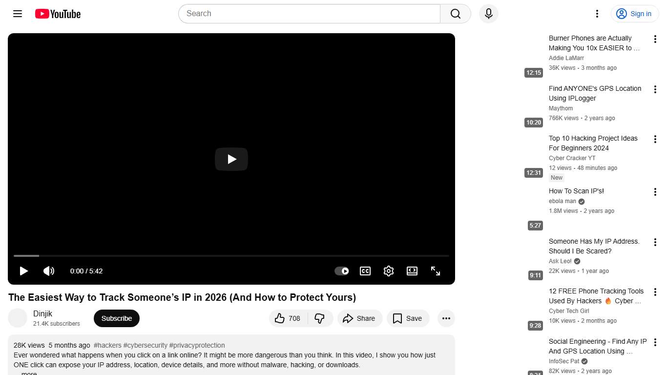 The Easiest Way to Track Someone’s IP in 2026 (And How to Protect Yours) - YouTube
