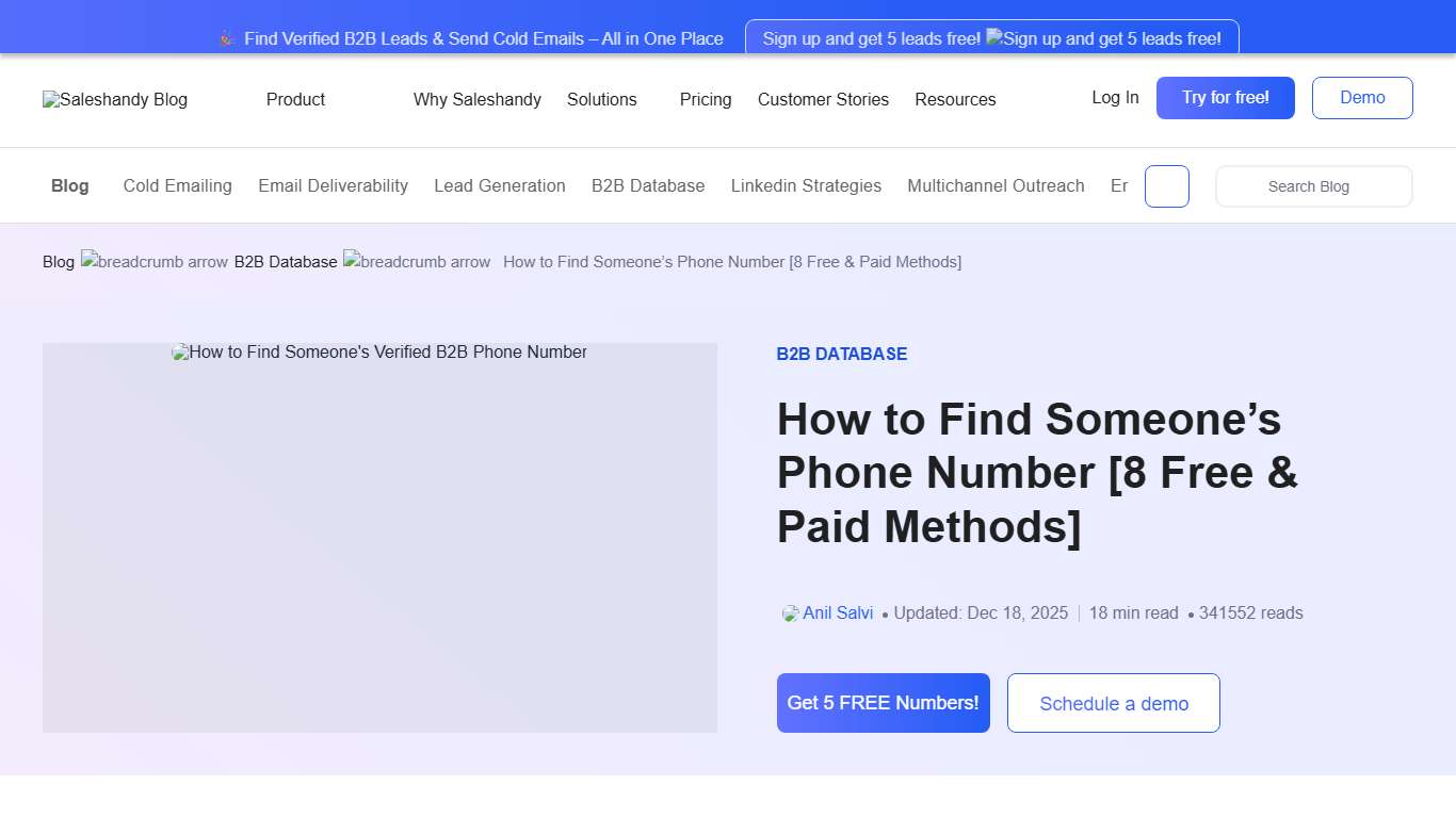 How to Find Anyone's Phone Number (8 Ways With Free Tools)